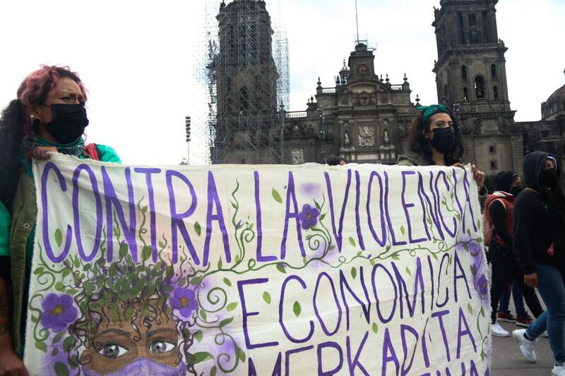 Marcha a favor del aborto en CDMX 28 septiembre de 2022