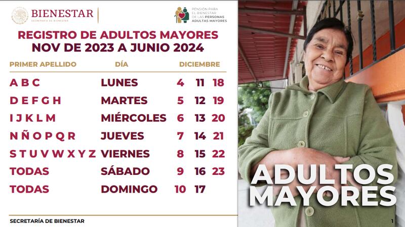 Registro de Adultos Mayores