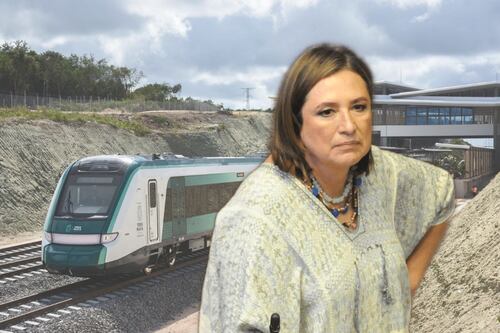 Xóchitl Gálvez defiende Tren Maya pero pide que investiguen a hijos de AMLO