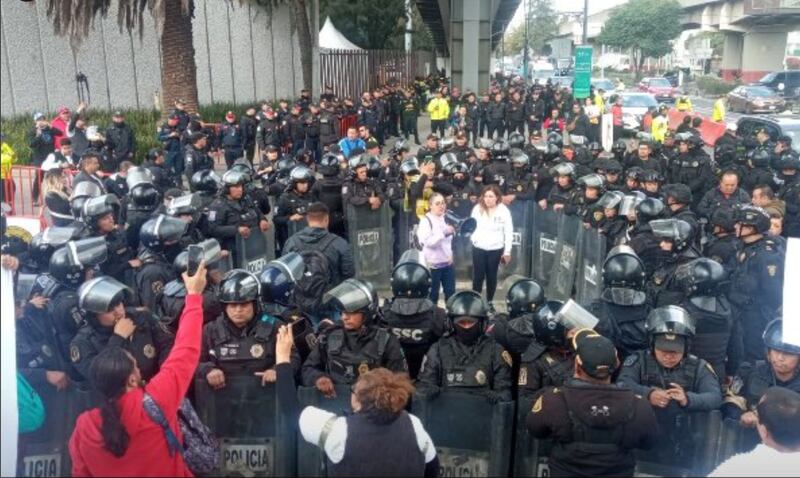 Encapsulan a trabajadores del PJ