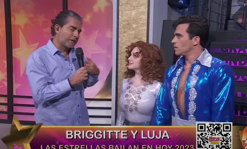 Briggitte Bozzo en 'Las Estrellas Bailan en Hoy'