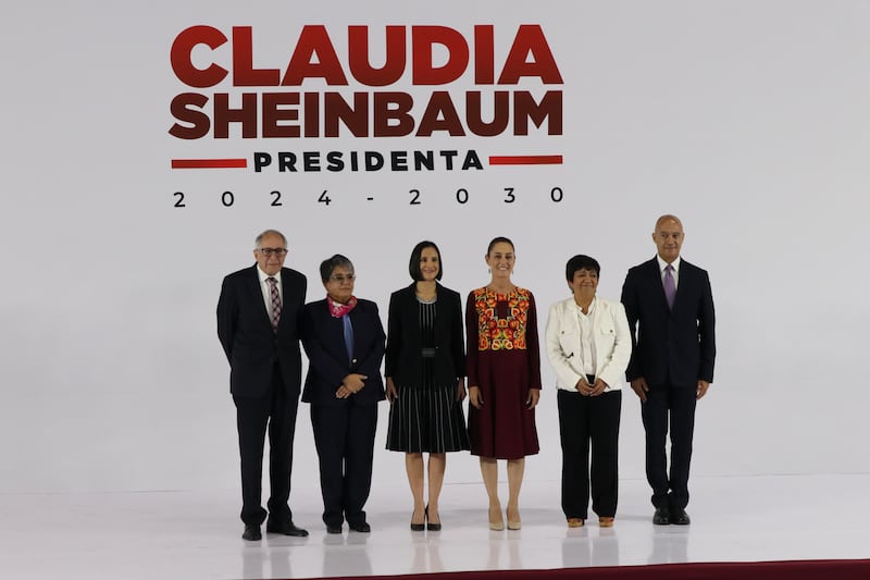 Sheinbaum presenta segunda ronda de su gabinete presidencial