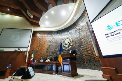 El discurso del mandatario se extendió poco más de dos horas.