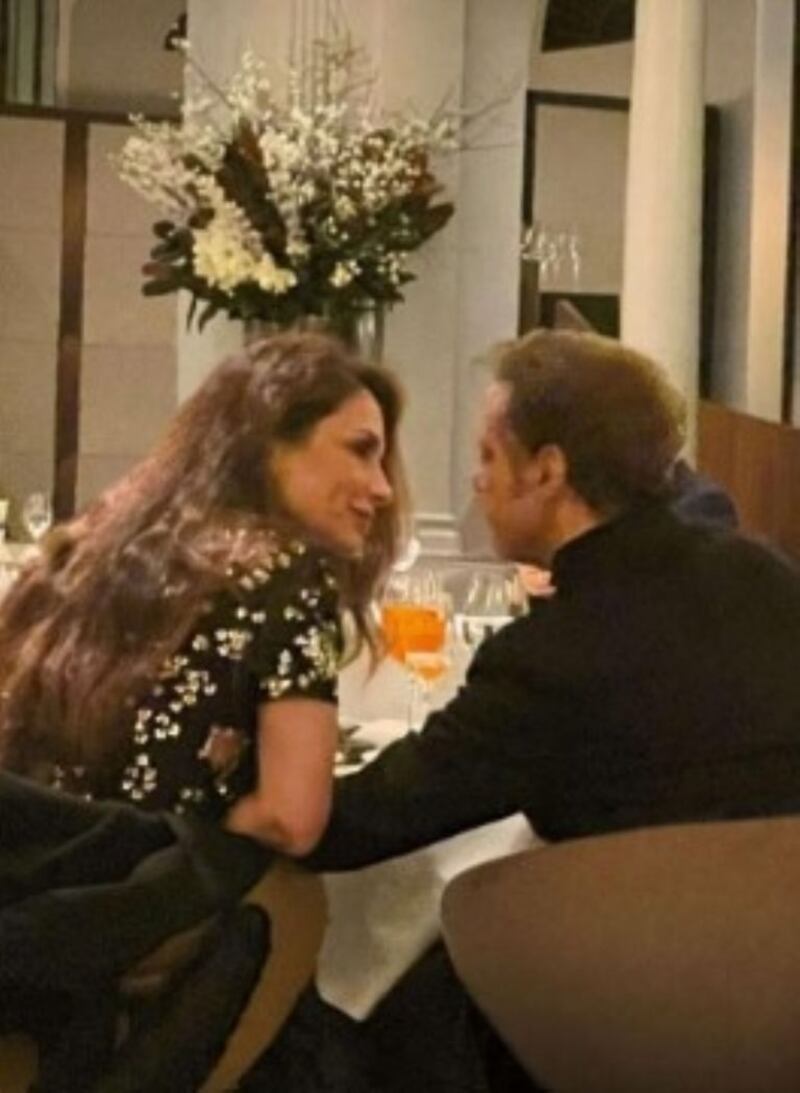 Paloma Cuevas y Luis Miguel