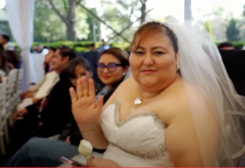 La boda comunitaria se celebró coincidiendo con el Día de San Valentín