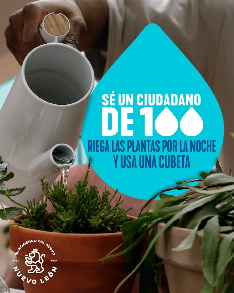 Agua y Drenaje exhorta a los ciudadanos a ser "de 100".