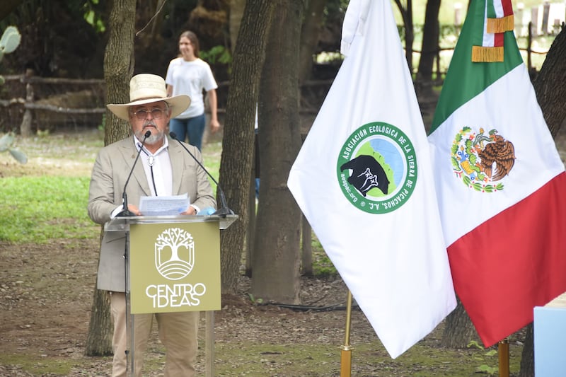 Alfonso Barragán, presidente de la Asociación Ecológica Sierra de Picachos A.C.