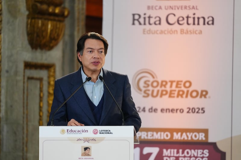 En 2025, invertirá el Gobierno de México más de 835 mil MDP en Programas para el Bienestar: Mario Delgado