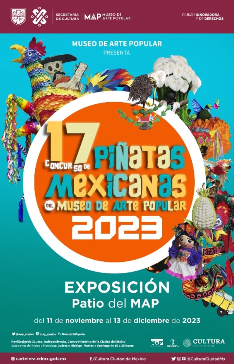 Exposición de Piñatas