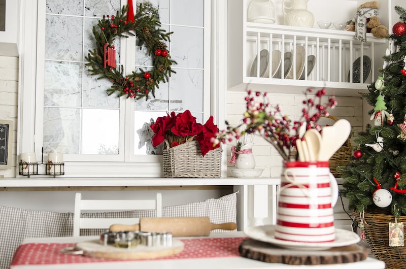 Tendencias para decorar tu baño esta Navidad