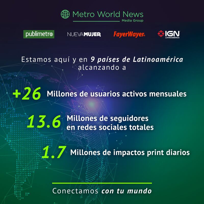Metro World News Media Group, Información, Diario, Noticias, Periódico, Publicidad, MKT