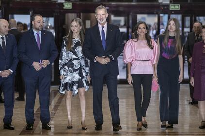 Reaparece la Princesa Leonor para la entrega de lo premios Princesa de Asturias 2023