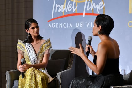 La Miss Universo 2023 Sheynnis Palacios convivió con sus fans en su ultimo evento con reina de belleza