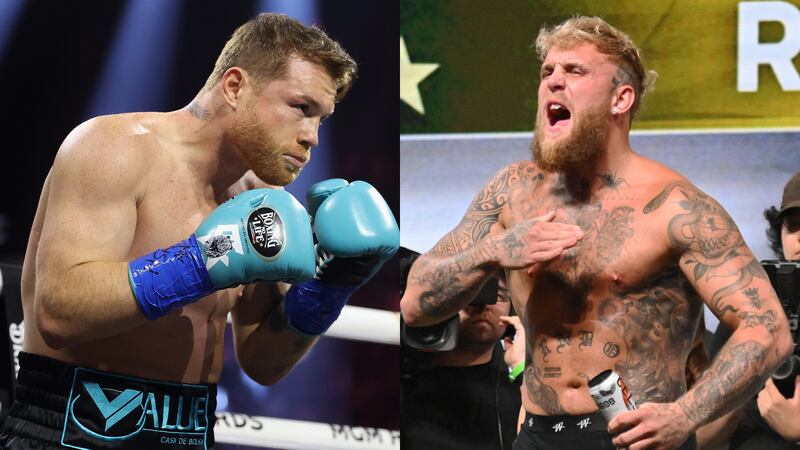 Jake Paul volvió a lanzarse contra el Canelo Álvarez.