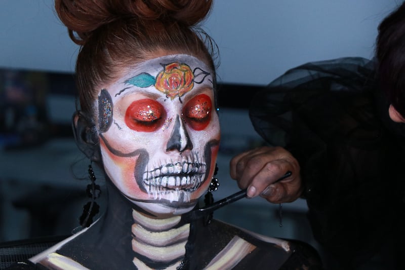 La Catrina maquillaje