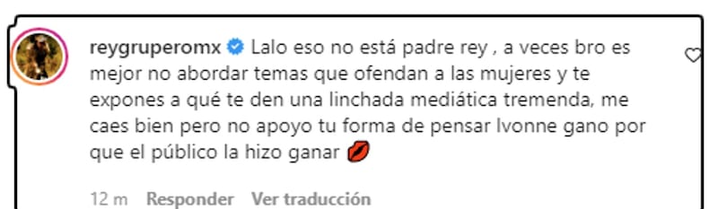 Rey Grupero responde a Eduardo Rodríguez