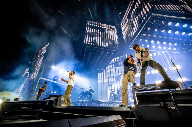 La agrupación realizó el segundo concierto en México.