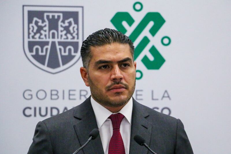 Omar García Harfuch, titular de la SSC.