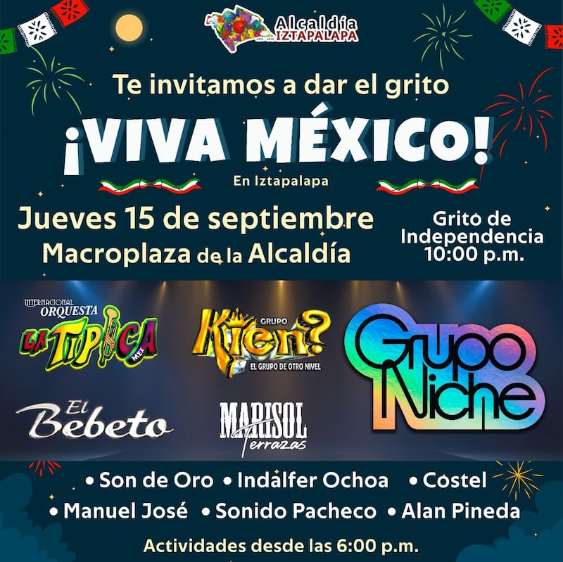 Fiestas Patrias en Iztapalapa