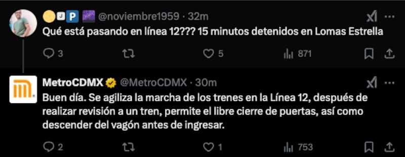 Línea 12 del Metro