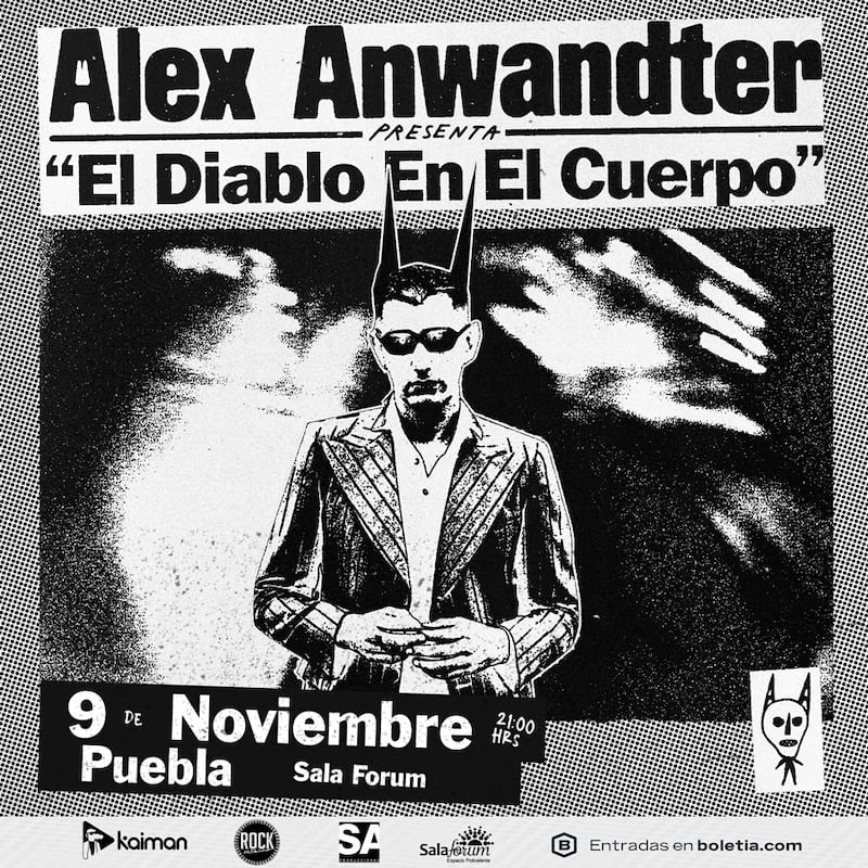 Álex Anwandter presentará ‘El diablo en el cuerpo’ en México