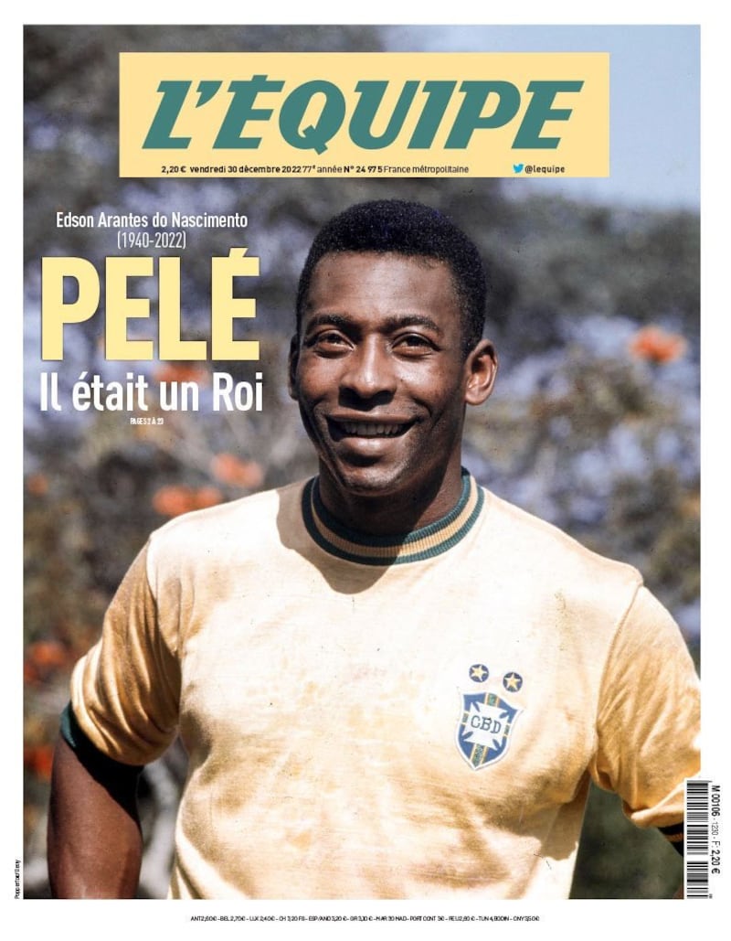 Portadas - muerte de pelé