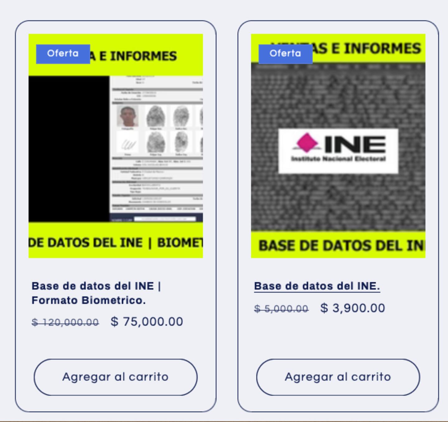 Rematan En 75 Mil Pesos Base Del Ine Con Datos Biométricos De Millones