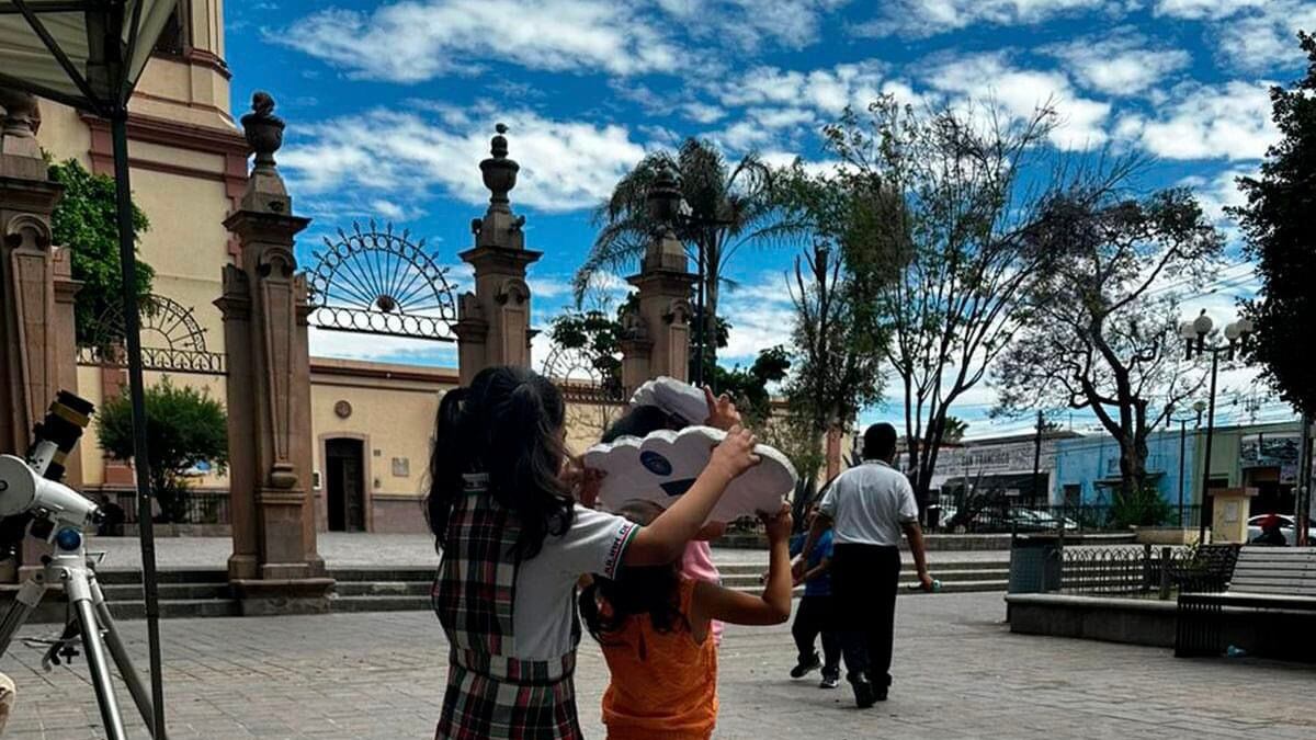 El eclipse en Guanajuato será parcial.
