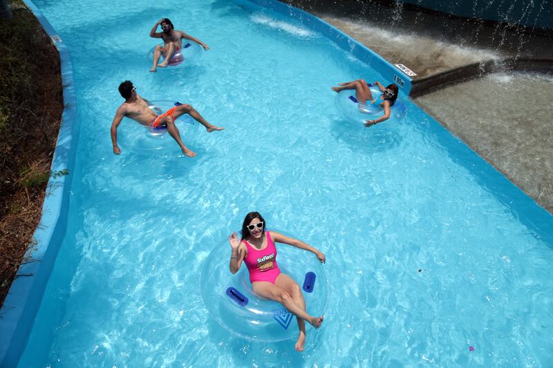 Six Flags Hurricane Harbor Oaxtepec.