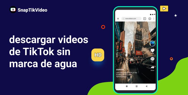 TikTok descarga de vídeo sin marca de agua