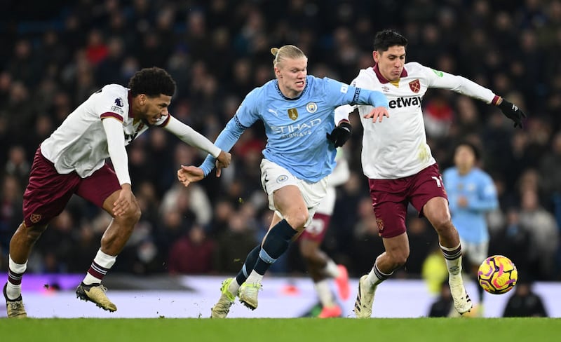 Manchester City FC v West Ham United FC - Premier League