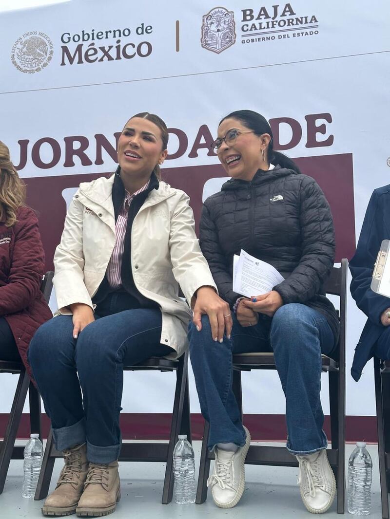 Encabezan Marina del Pilar y Esthela Damián Jornada de Paz en Tijuana