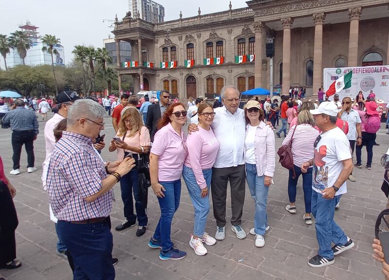 El exgobernador Fernando Canales llamó a defender el voto y al INE.