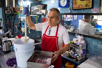 Paletas de Nogada, una nueva tradición en la Ciudad de México.