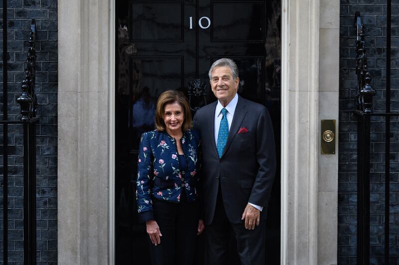 Nancy Pelosi y Paul Pelosi