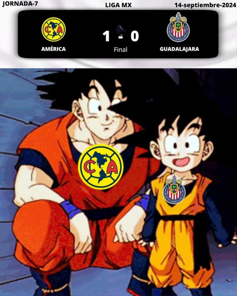 Memes América vs Chivas