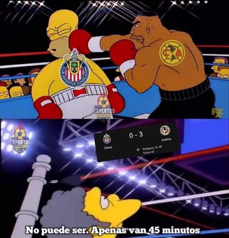 memes Clásico nacional.