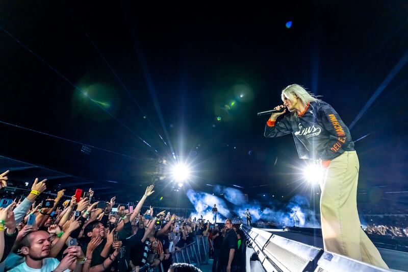 La agrupación realizó el segundo concierto en México.