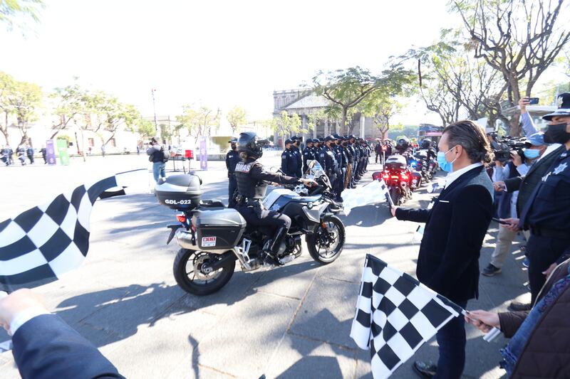 El pasado 26 de enero se entregaron las primeras motocicletas que son parte del arrendamiento.