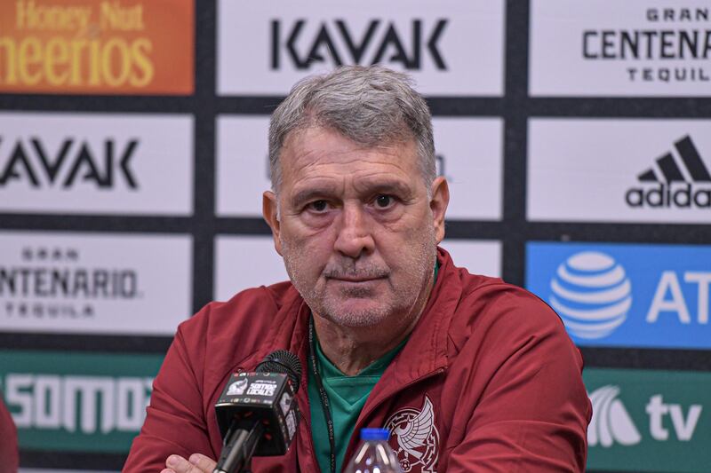 Gerardo Martino durante conferencia de prensa