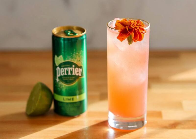 Mocktails preparados con Agua Perrier