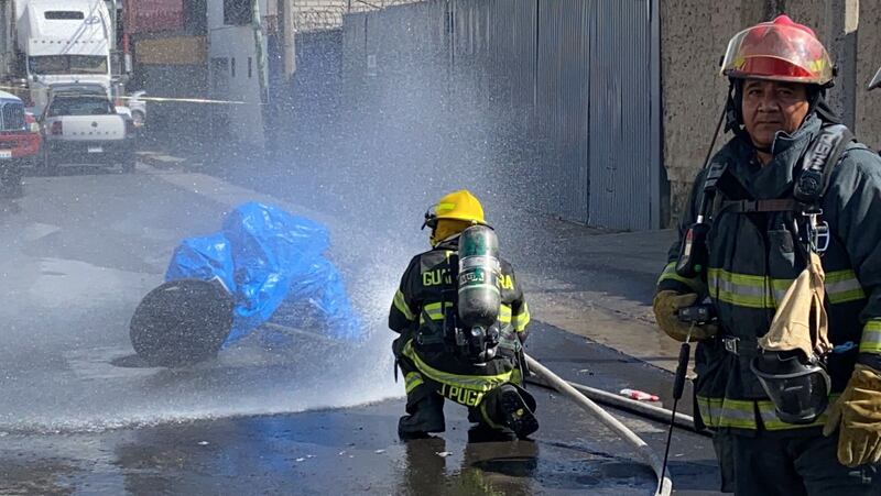 El evento no dejó personas lesionadas, a pesar de la penetrante presencia del químico en el entorno.