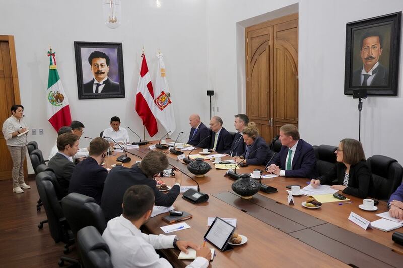 Gobierno de Oaxaca y Dinamarca fortalecen lazos diplomáticos a través de proyectos estratégicos