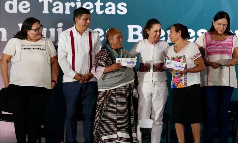 Claudia Sheinbaum en Oaxaca