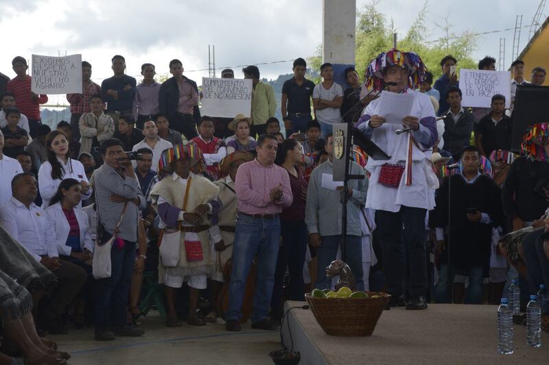 Pueblos indígenas han sido víctimas de actos represivos por parte de las fuerzas armadas.