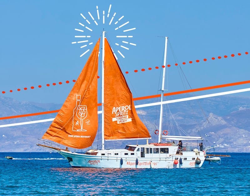 Catamarán Aperol Spritz