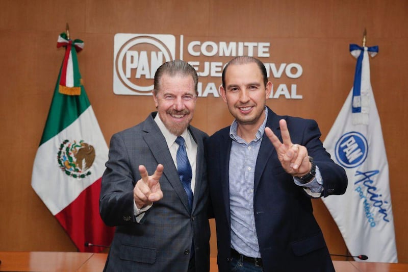 Juan Hernández, coordinador nacional migrante del Comité Ejecutivo Nacional.