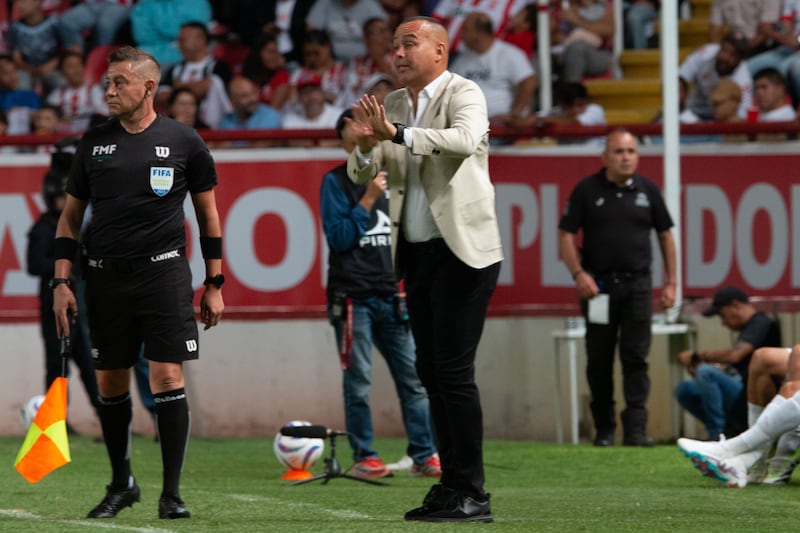 Rafael Dudamel dejó de técnico del Necaxa.