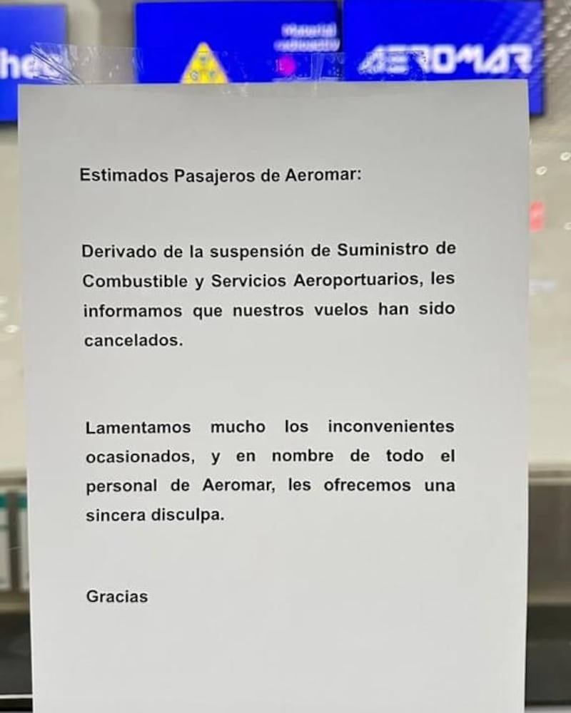 La aerolínea podría irse a huelga este jueves. (Especial)