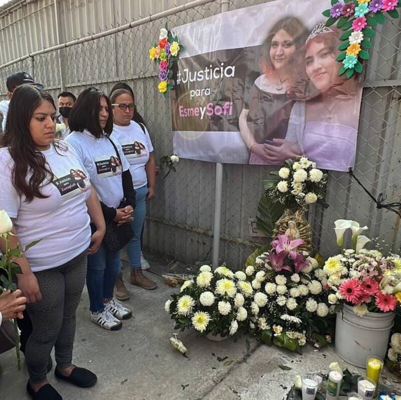 Esmeralda y Sofía murieron al caer a una coladera sin tapa en la alcaldía Iztacalco. Foto: Cortesía